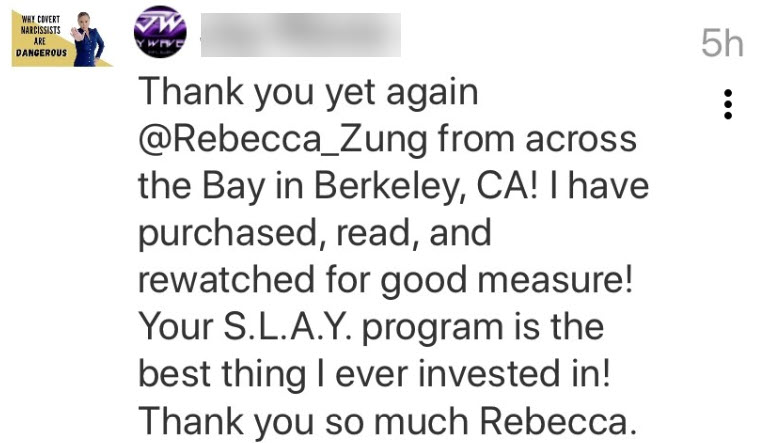 rebecca zung course review